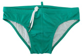 Chic Green Swim Swim με λευκό λογότυπο