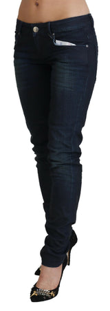 Jean en denim en coton slim