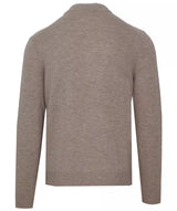 Diamond Stitch Wool Cashmere Turtleneck