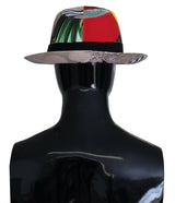 Eclectic Chic Multicolor Fedora Cap