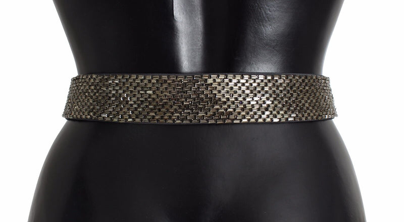 Ceinture de taille à paillettes de cristal Swarovski