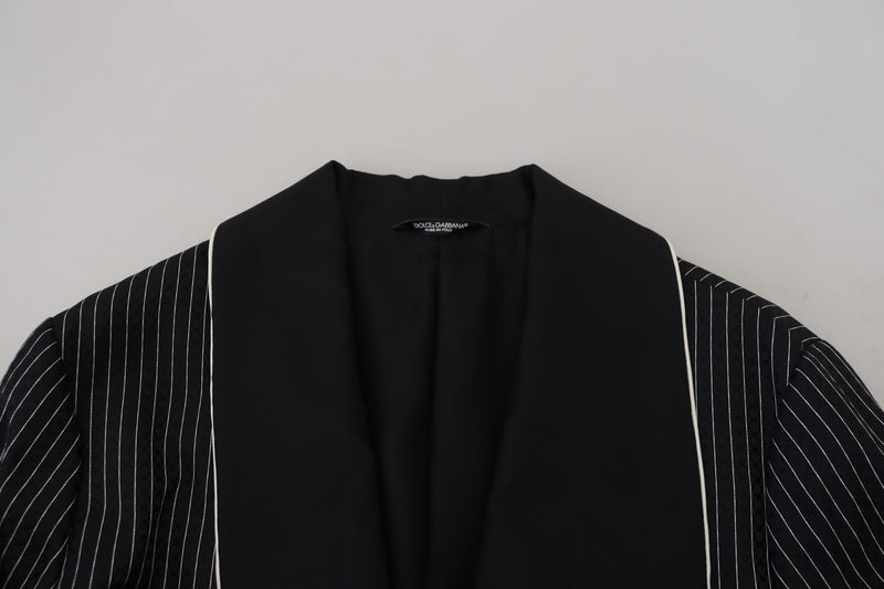 Elegante chaqueta de túnica forrada de seda