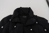 Elegante schwarze ärmellose Westejacke