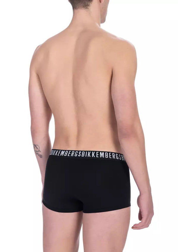 Sleek Bikkembergs Trunk Duo en clásico negro