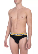 Briefs d'étirement en coton à double pack élégant