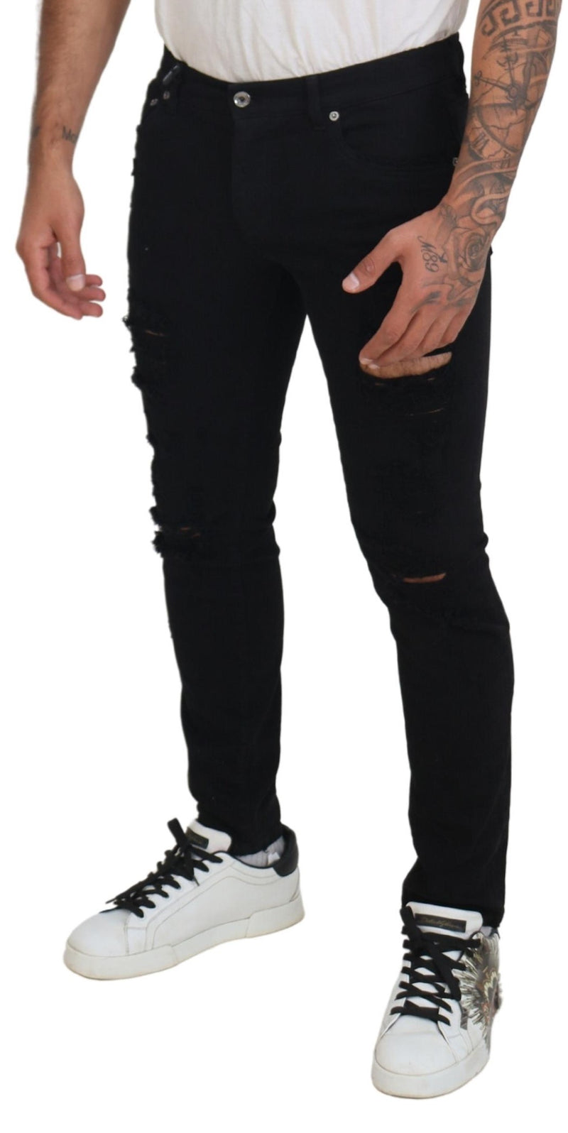 Denim slip black slip nero