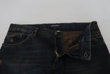 Squisiti jeans in denim magri italiani