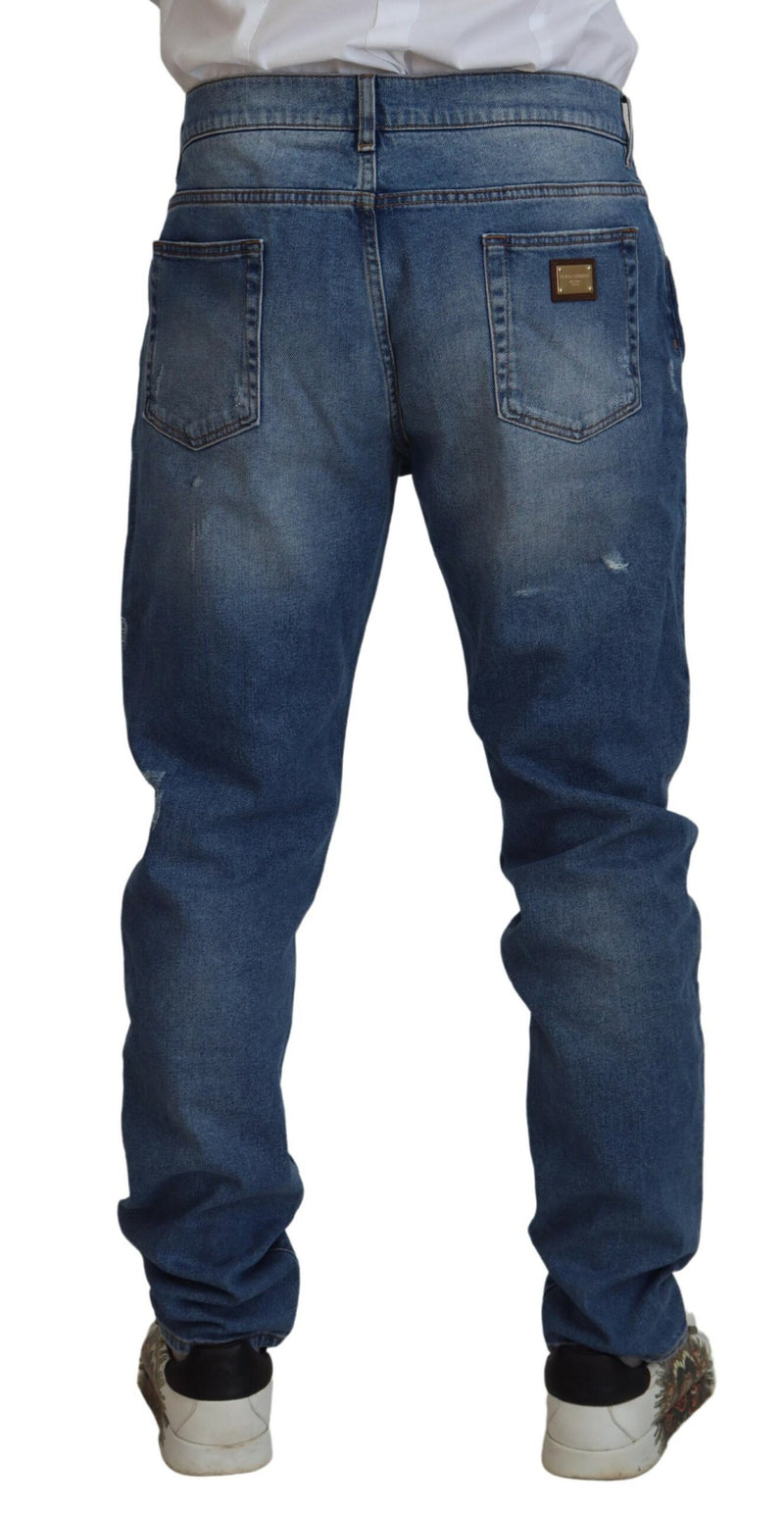 Jean denim maigre italien exquis