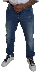 Jean denim maigre italien exquis