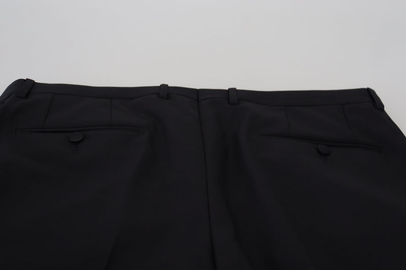 Elegante schwarze Kleiderhose von Virgin Woll Mischung