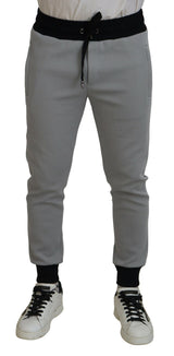 Pantalon de jogger gris élégant