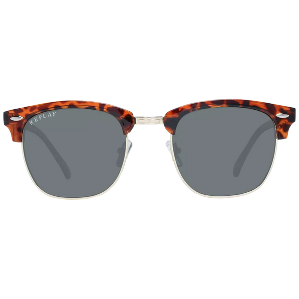 Brown Unisex Sunglasses