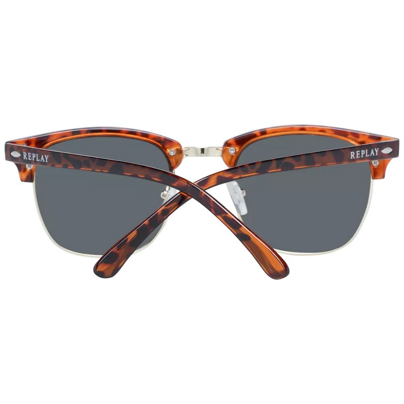 Brown Unisex Sunglasses