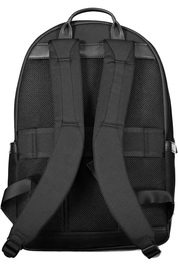 Sophisticated Urban Backpack with Contrasting Accents