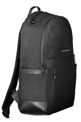 Sophisticated Urban Backpack with Contrasting Accents