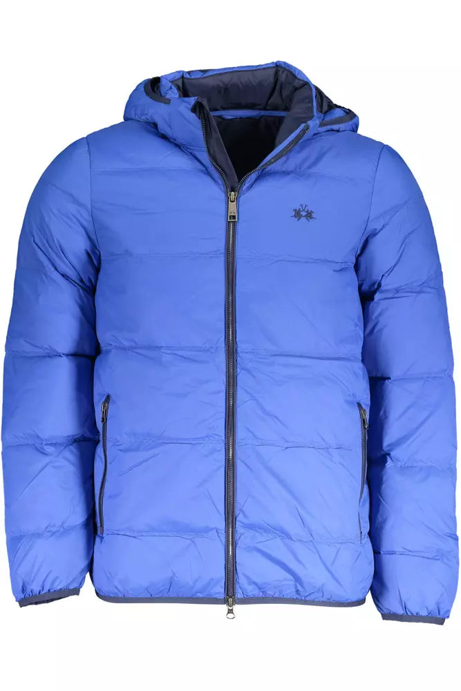 Elite Blue Jacke mit abnehmbarer Kapuze