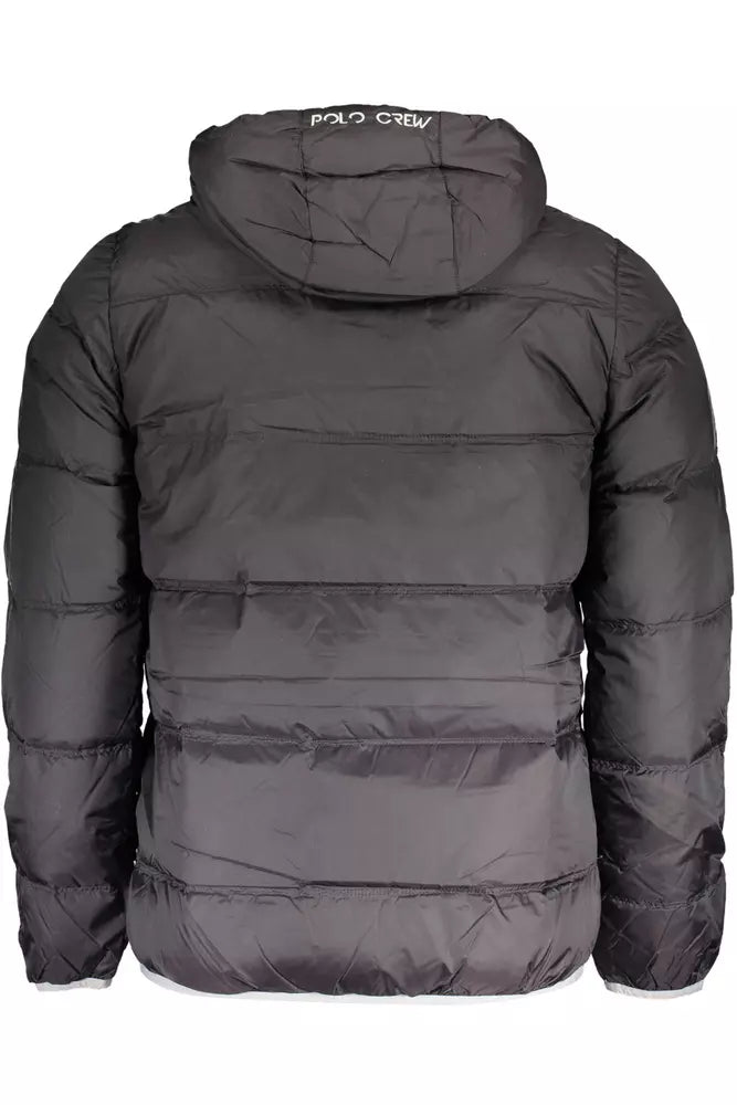 Veste polyamide élégante avec capuche détachable