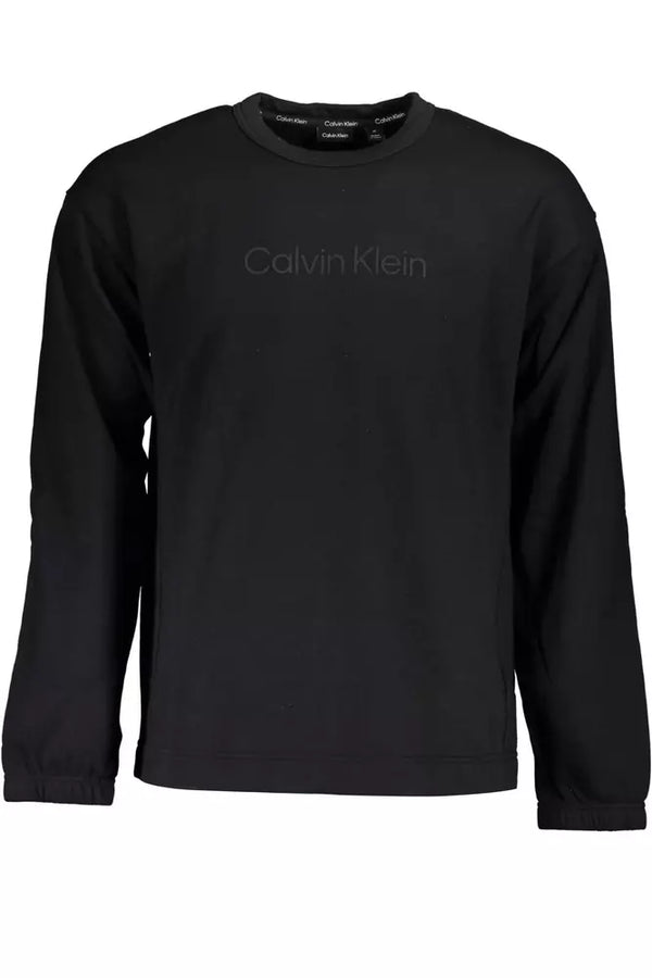 Classic Black Brushed Logo Sweatshirt