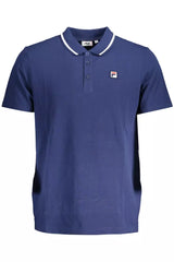 Schicke kontrastierende Logo Poloshirt