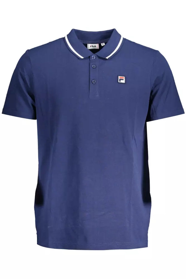 Shirt da polo logo in contrasto chic