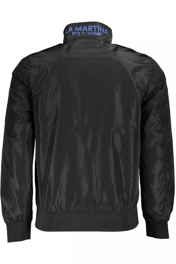 Zeitlose schwarze Langarmjacke