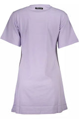 Elegant Purple Short Sleeve Tee