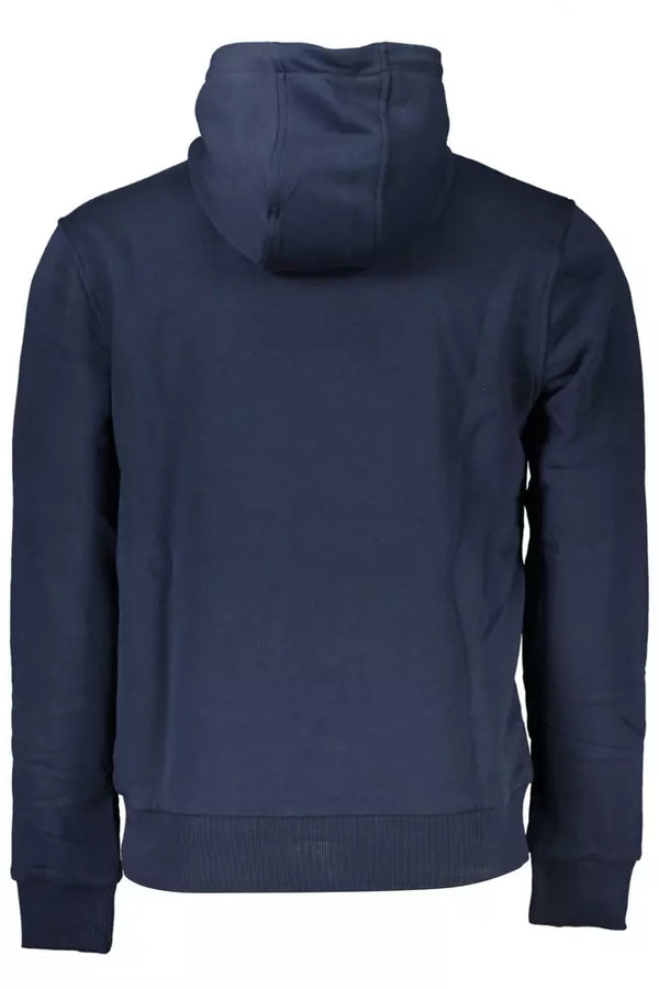 Sudadera con capucha azul chic de clase cavalli