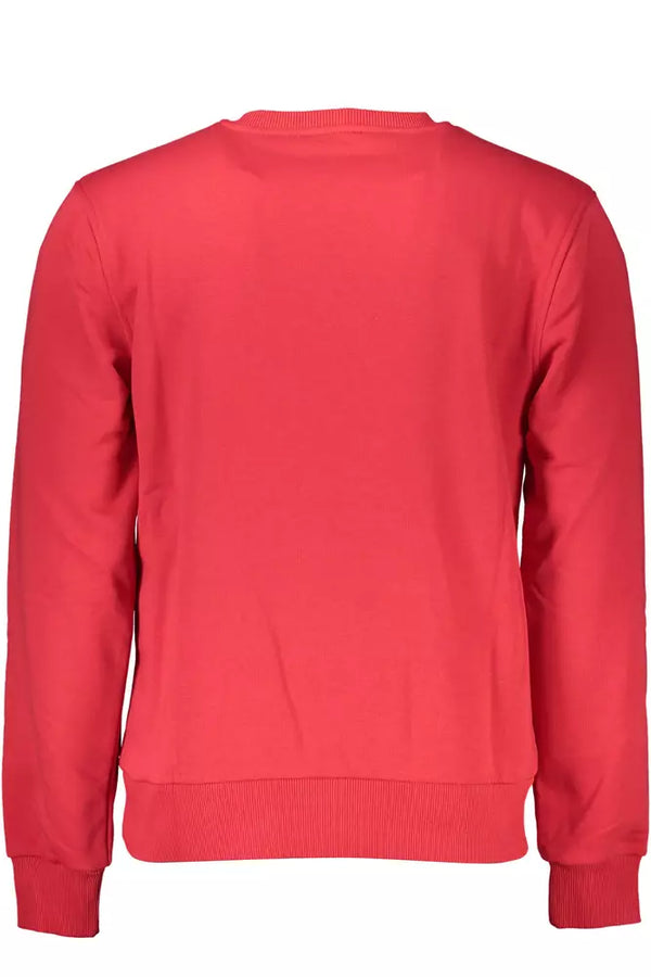 Eleganter rosa runder Nackenpullover