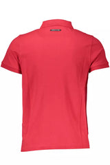 Elegant Pink Cotton Polo for the Discerning Gentleman