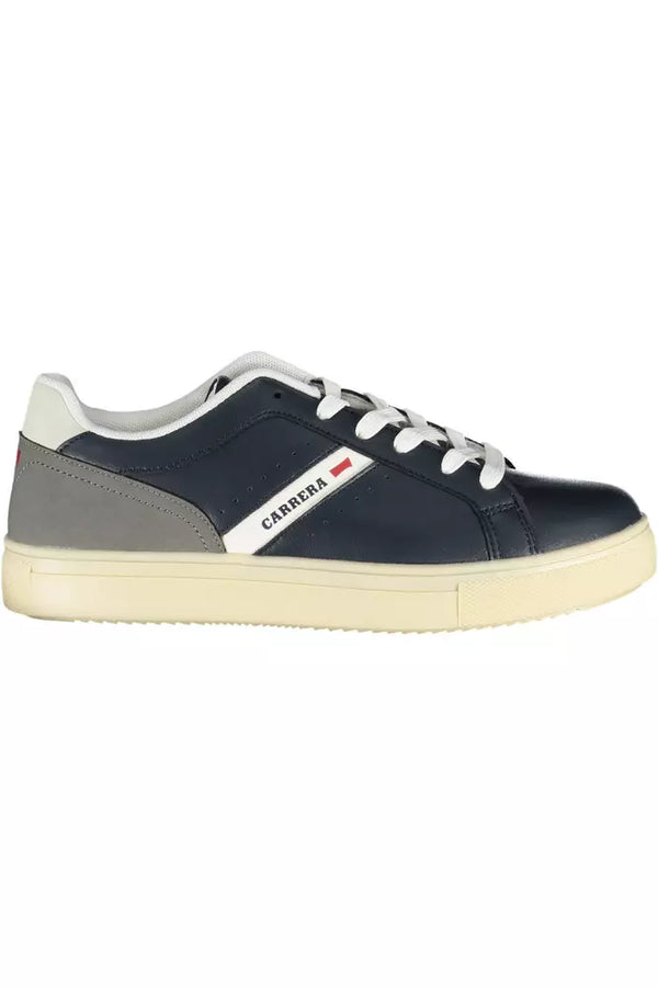 Blue Carrera Sports Sneakers con accenti contrastanti