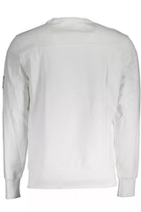 White Cotton Men Sweater