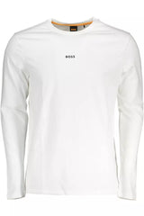 Elegant Long-Sleeved Organic Cotton Tee