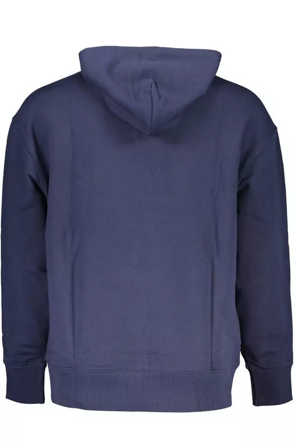 Classic Blue Hooded Sweatshirt