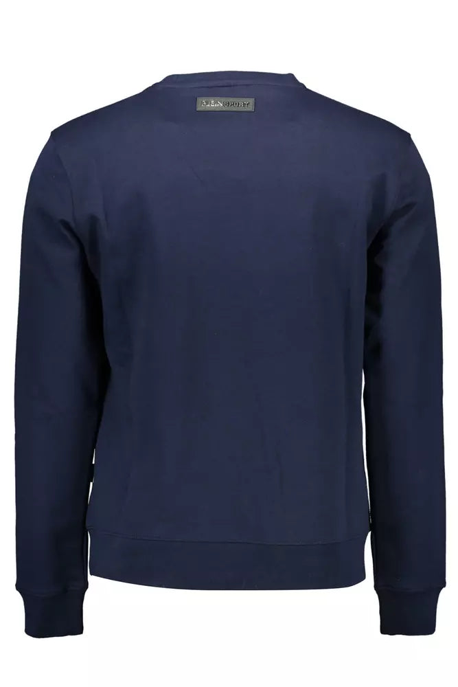 Sportlicher Eleganzblauer runder Nackenpullover