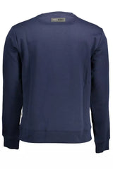 Sweat-shirt athlétique bleu élégant avec détail du logo