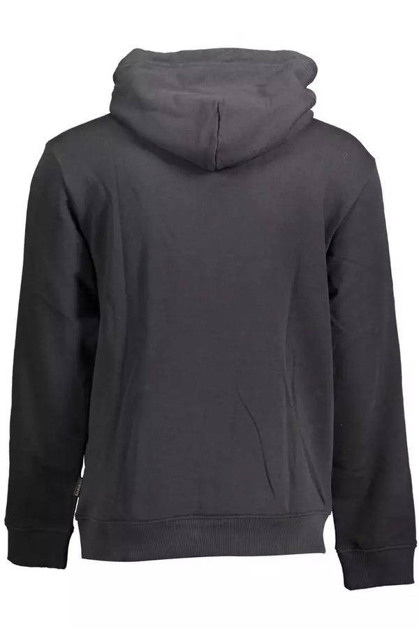 Schlankes Zip-Pocket-Sweatshirt mit Kapuzenkuppe