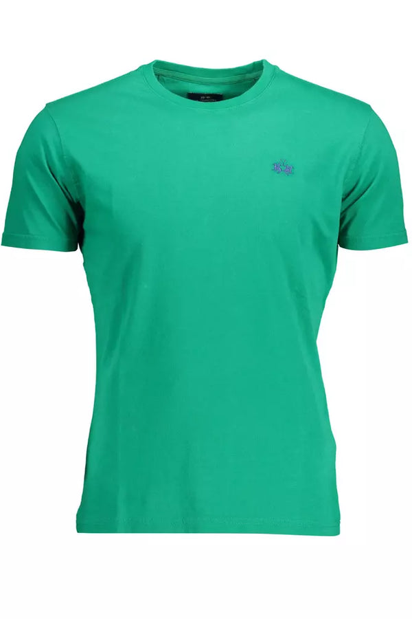 Tee de logo brodé vert royal