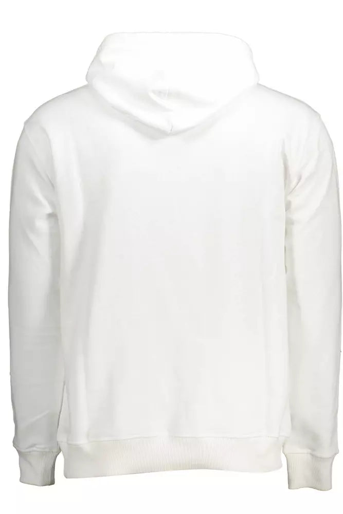 Sweat à capuche en coton blanc élégant