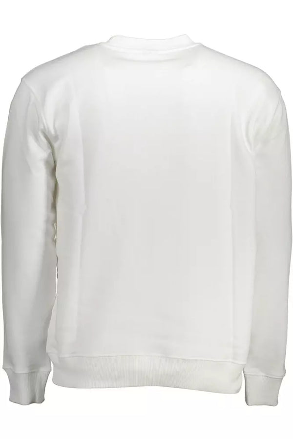 Pull en coton blanc élégant pour les hommes