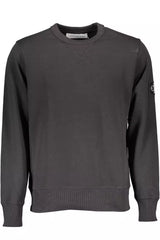 Sleek Cotton Crewneck Men's Sweater