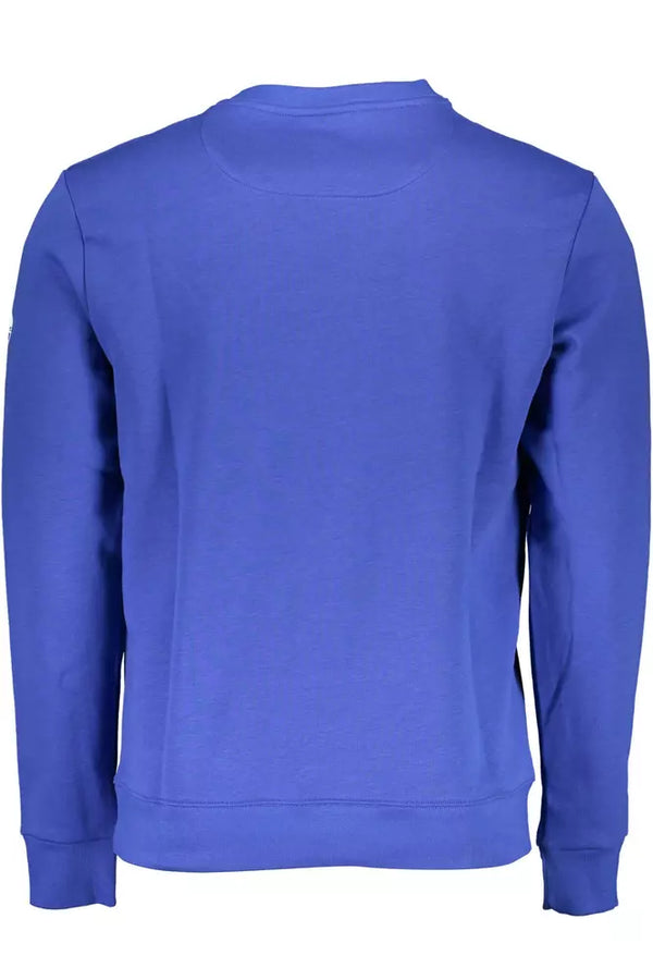 Ocean-Inspired Casual Blue Sweatshirt