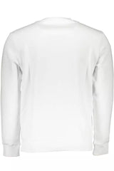 Eleganter weißer Pullover mit zeitloser Druck