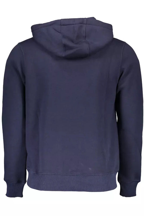 Sail the Waves Hooded Sweatshirt in Blue