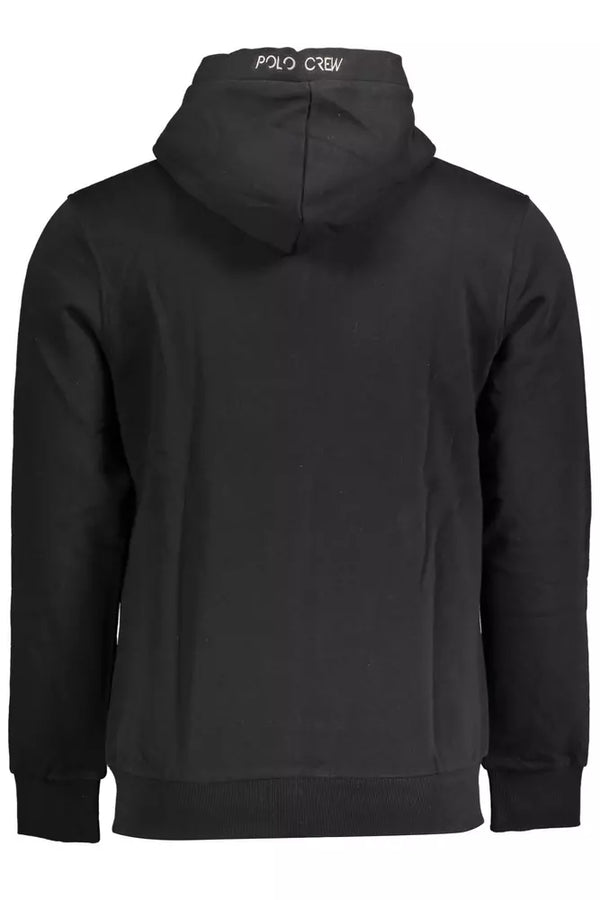 Eleganter langärmeliger Kapuzenpullover