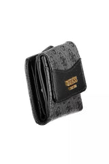 Chic Black Wallet mit kontrastierenden Details