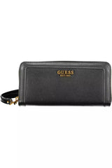 Elegant Multi-Compartment Black Wallet