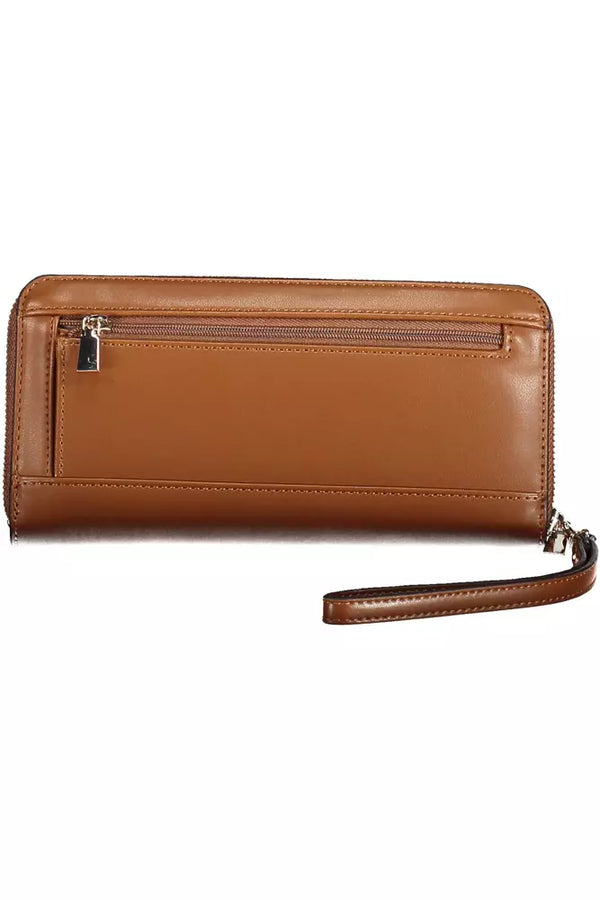 Portafoglio chic Essential Essential Brown Ladies