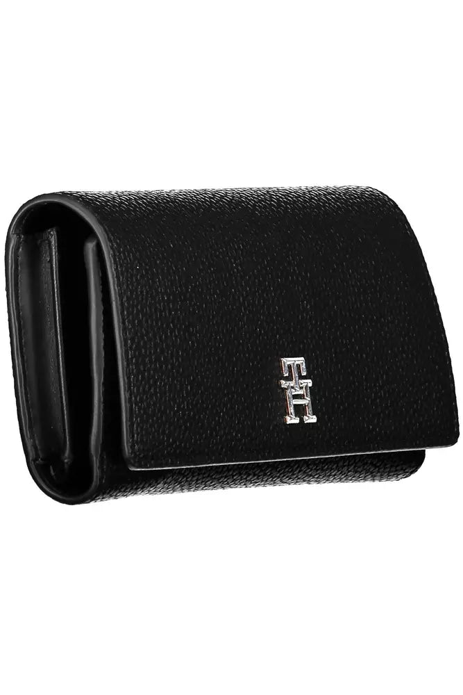 Chic Black Multifunction Wallet with Phone Compartment