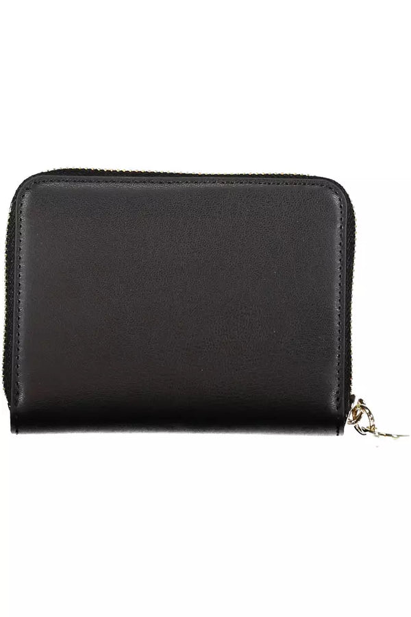 Elegant Black Polyethylene Wallet