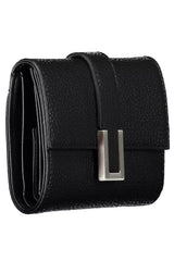 Elegant Contrasting Detail Snap Wallet